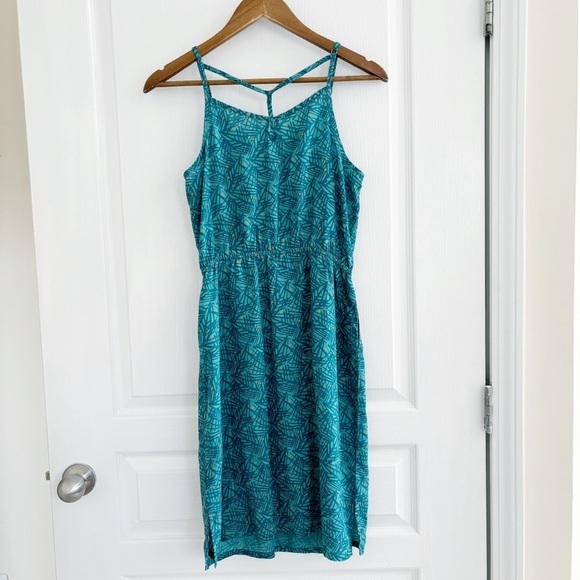 Kuhl  Lucie Geometric Print Sleeveless Dress XS Blue - Picture 11 of 11